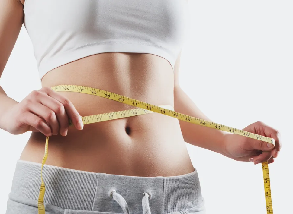 Weight Loss Diet Program weight loss measure concept
